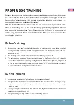 Preview for 31 page of Pettec Remote Vibra Trainer Advance 2.0 Manual