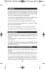 Preview for 21 page of PEUGEOT 224811 Manual