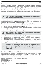 Preview for 86 page of PEWA BENNING MM P3 Operating Manual