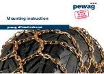 Preview for 1 page of pewag 24797 Mounting Instruction