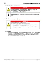 Preview for 19 page of Pfannenberg CWB-ATEX Operating Instructions Manual