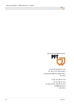 Preview for 76 page of PFT 00 06 49 61 Operating Manual