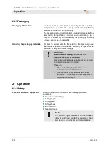 Preview for 22 page of PFT 00 28 08 02 Operating Manual