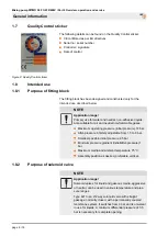 Preview for 8 page of PFT 00197821 Operating Manual