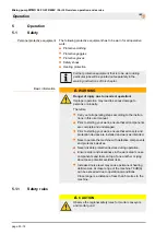 Preview for 30 page of PFT 00197821 Operating Manual