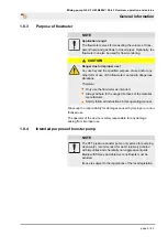 Preview for 9 page of PFT 00260621 Operating Instructions Manual