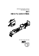 Preview for 1 page of PFT HM 6 FU 230V HYMIX Operating Instructions Manual