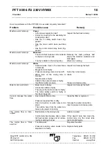 Preview for 11 page of PFT HM 6 FU 230V HYMIX Operating Instructions Manual