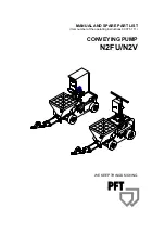 Preview for 1 page of PFT N2FU User Manual And  Spare Parts List