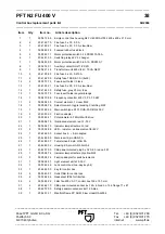 Preview for 39 page of PFT N2FU User Manual And  Spare Parts List