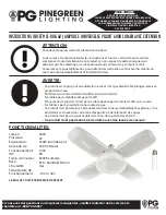 Preview for 3 page of PG CL-BU-G60 Instructions