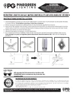 Preview for 4 page of PG CL-BU-G60 Instructions