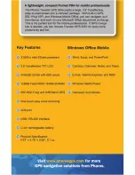 Preview for 2 page of Pharos GPS 535e Specifications