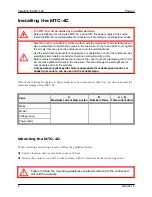 Preview for 2 page of Phason MTC-4C User Manual