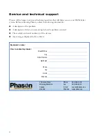 Preview for 4 page of Phason Select Water Manual