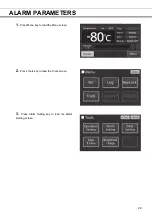 Preview for 29 page of Phcbi MDF-DU901VHL Series Operating Instructions Manual