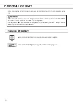 Preview for 54 page of Phcbi MDF-DU901VHL Series Operating Instructions Manual