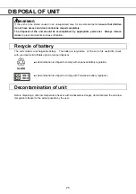 Preview for 26 page of Phcbi MDF-U74V Series Operating Instructions Manual