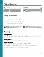 Preview for 2 page of PHI VILLA E02GF07-MCT-BLA Use And Care Manual