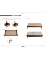 Preview for 6 page of PHI VILLA LOVESEAT SOFA Assembly Instructions And User'S Manual