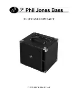 Preview for 1 page of Phil Jones Bass Suitcase Compact BG-400 Owner'S Manual