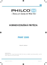 Preview for 21 page of Philco PHAF 3500 User Manual