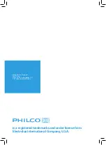 Preview for 32 page of Philco PHHB 6620 User Manual