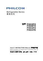 Philco PHK26TE Owner'S Instruction Manual preview