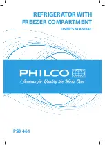 Philco PSB 461 User Manual preview