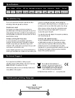 Preview for 4 page of Philex SLX 27822BMG User Manual