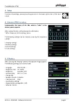 Preview for 6 page of philippi 071004010 Operating Manual