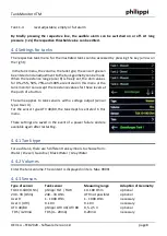 Preview for 8 page of philippi 071004010 Operating Manual