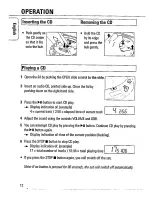 Preview for 12 page of Philips/Magnavox AZ7275 Owner'S Manual