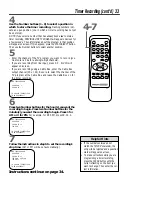 Preview for 33 page of Philips/Magnavox CCW135AT Owner'S Manual