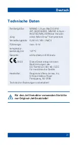 Preview for 21 page of PHILIPS Respironics MPN-Truma MicroDrop Family Instruction Manual