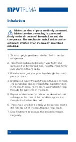 Preview for 32 page of PHILIPS Respironics MPN-Truma MicroDrop Family Instruction Manual