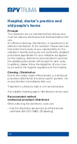 Preview for 38 page of PHILIPS Respironics MPN-Truma MicroDrop Family Instruction Manual