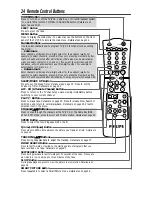 Preview for 24 page of Philips 13-COMBINATION TV-VCR CCC133AT99 Owner'S Manual