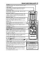 Preview for 25 page of Philips 13-COMBINATION TV-VCR CCC133AT99 Owner'S Manual