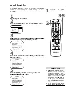 Preview for 44 page of Philips 13-COMBINATION TV-VCR CCC133AT99 Owner'S Manual