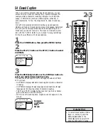 Preview for 54 page of Philips 13-COMBINATION TV-VCR CCC133AT99 Owner'S Manual