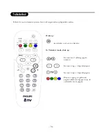 Preview for 78 page of Philips 15HF8442 User Manual