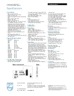 Preview for 3 page of Philips 19HFL3232D Specifications