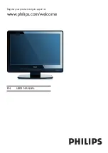 Philips 19PFL3403D User Manual preview