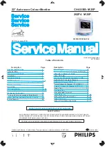 Philips 202P4 Service Manual preview