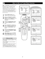 Preview for 8 page of Philips 20DV693R Directions For Use Manual