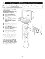 Preview for 30 page of Philips 20DV693R Directions For Use Manual