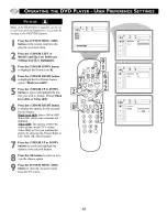 Preview for 32 page of Philips 20DV693R Directions For Use Manual