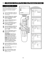 Preview for 34 page of Philips 20DV693R Directions For Use Manual