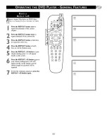 Preview for 41 page of Philips 20DV693R Directions For Use Manual